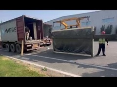 용기에 담긴 유리